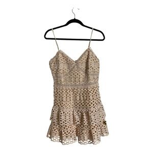 Lulus crochet dress size M